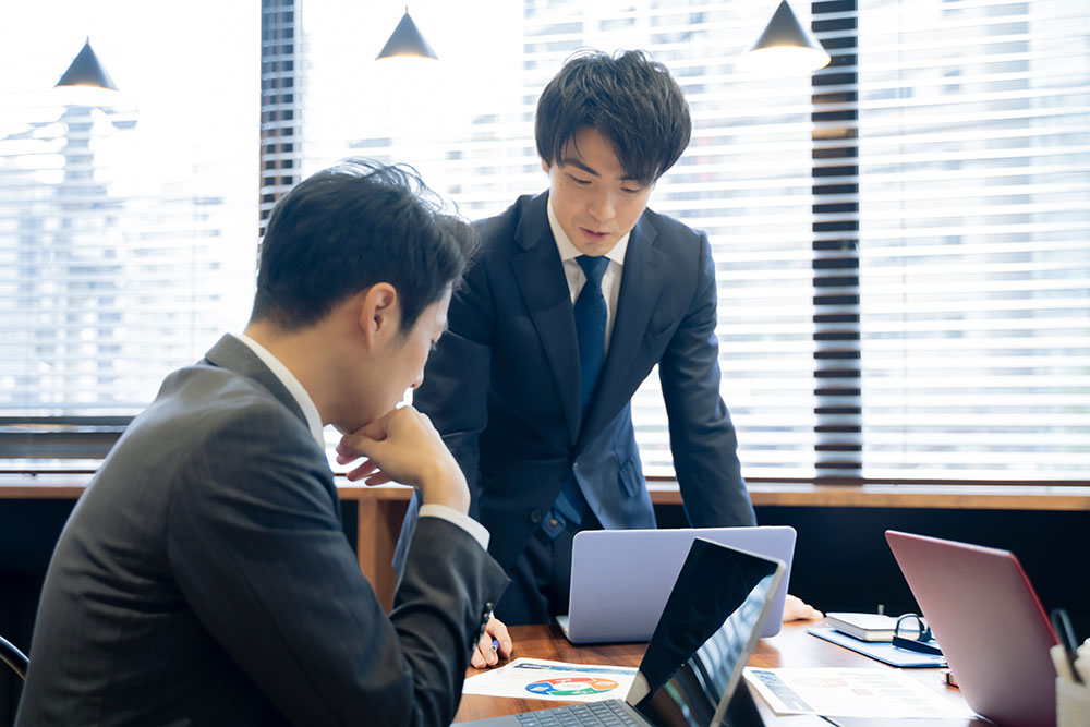 ミーティングの様子のイメージ